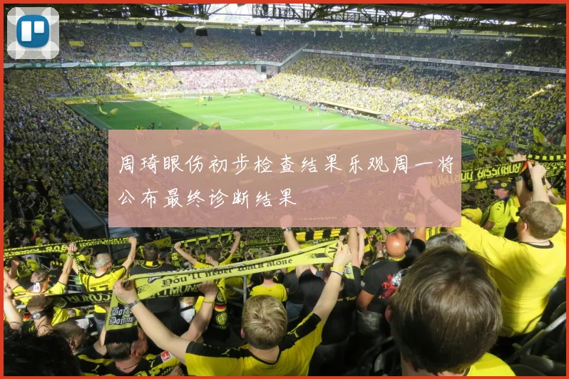 周琦眼伤初步检查结果乐观周一将公布最终诊断结果